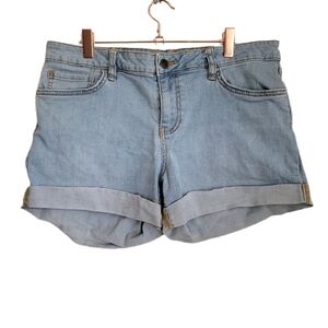 Vans Shorts Size 13/31 Blue Cuffed Denim